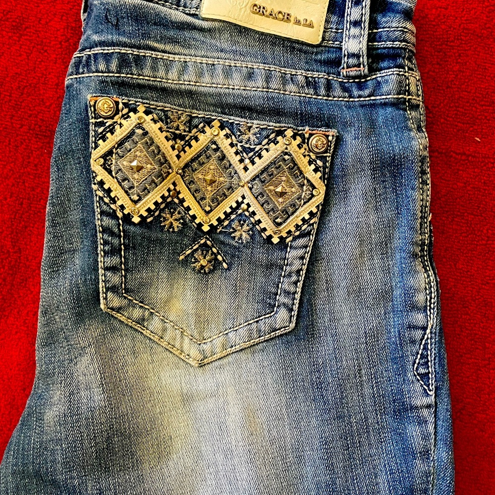 Grace in LA Easy Fit Jeans 30 x 33 long